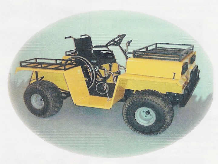 Shuttlebug wheelchair accessible all terrain vechile