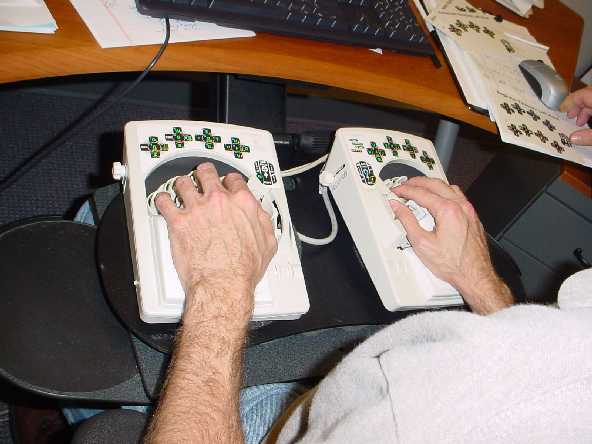 picture of datahands ergonomic keyboard